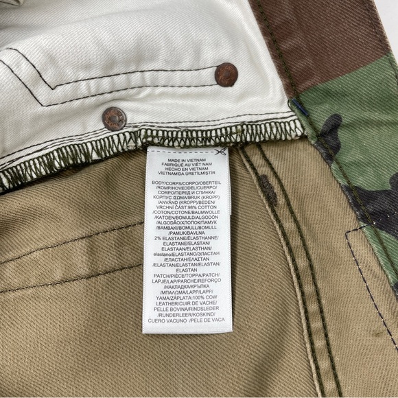 Polo Ralph Lauren Varick Slim Camo Jeans 35x32 - Picture 9 of 11